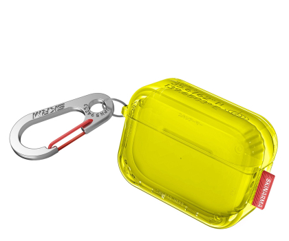 Etui na słuchawki Skinarma Saido AirPods Pro 2 neon yellow